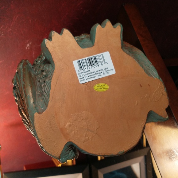 Barbara King 5 Piece Momma Owl & 4 Owlets Collection - Indoor/Outdoor - Picture 12 of 15